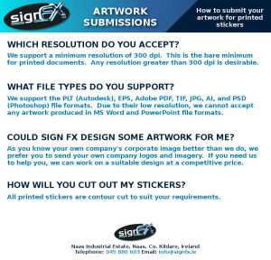 Sticker Artwork Submission Infographic