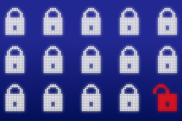 Internet security image by DennisM2 (Public Domain).